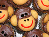 Cute Monkey Cupcakes