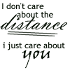 ...distance...