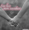 true *love* starts somewhere...