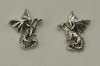 Tiny Flying Dragon Earrings