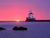 Sunset at a Lighthouse