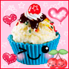 ♥ sweet cherry cupcake ♥