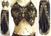 belly dancing outfit -black