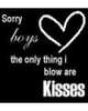 blown kisses