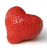 a Strawberry Heart