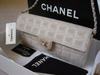 Chanel White Clutch Bag