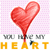 My heart is yours
