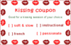 Coupon For A Free Kiss