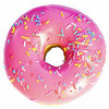 Pink Sprinkled Donut