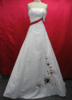 A wedding dress