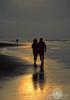 a walk on the beach together♥