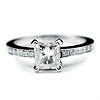 18 Ca. Princess Cut Diamond Ring
