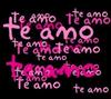 Te amo!*