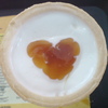 caramel heart icecream