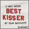 Best kisser award is given to me