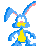 A RAMPANT EASTER BUNNY