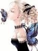 Kiss of butterfly 