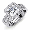 3.5 Carat  wGold Engagement Ring