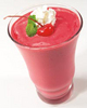 Smoothie with cherry