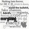 nothing last forever