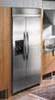 sidexside stainless steel fridge