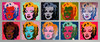 Marilyn andy warhol paintings