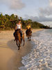 Horseback ride along the beach